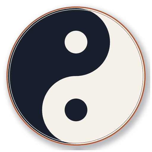 Logo yin-yang de l’association Taï Chi Alipos.